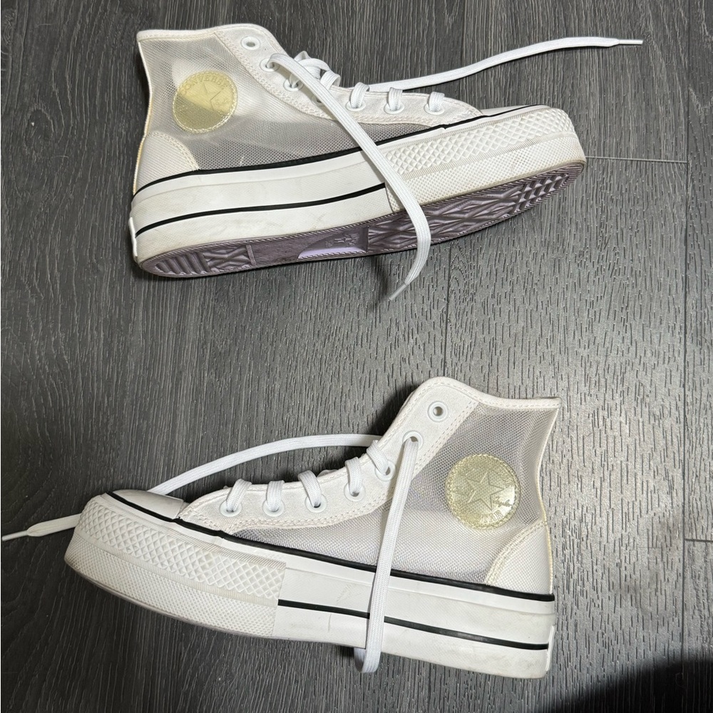 Converse Mesh High Top All Star Sneakers